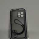 SPORTLINK for iPhone 14 Pro Max Waterproof Case - Built-in Shockproof Dustproof Screen Protector - IP68 Underwater/Military Dropproof/Full Body Protection/Cover for iPhone 14 Pro Max (6.7 Inch Black)