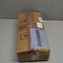 AOJEZOR Toilet Paper Holder Stand: Small Bathroom Storage Cabinet - Rose Dawn - White (29.9 inch H)