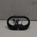 GE Modern Loop Rabbit Ears Indoor TV Antenna, 15 inch Extendable Dipoles, 4K 1080P VHF UHF, Tabletop Antenna, Digital HDTV Antenna, Smart TV Compatible, 4ft Coaxial Cable, Black, 33675