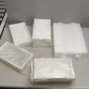 SEE SPRING 12 Pack Shoe Storage Box, Clear Plastic Stackable Shoe Organizer for Closet, Space Saving Foldable Shoe Rack Sneaker Container Bin Holder (Large Fit Size 9)