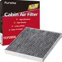 Puroma Cabin Air Filter with Activated Carbon, Compatible with CP285, CF10285, Toyota Camry, RAV4, Highlander, Corolla, Sienna, Tundra, Prius, 4Runner, Subaru Outback, Lexus, Scion, Land Rover, Jaguar