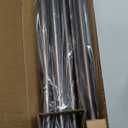 Ivilon Window Curtain Rod Decorative End Cap Design, 1 Inch Rod, 120 to 240 Inch. Oil Rubbed Bronze