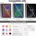 JETech Case for Samsung Galaxy Tab S10 Lite / S10 FE / S9 FE 10.9-Inch with S Pen Holder, Slim Folio Stand Protective Tablet Cover, Multi-Angle Viewing (Lavender)