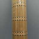 Bamboo Blinds for Interior Windows, Custom Roll Up Shades, 38"W x 64"H
