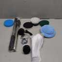 Electric Spin Scrubber, Cordless Cleaning Brush with 8 Replaceable Brush Heads, Tub and Floor Tile 360 Power Scrubber Dual Speed with Adjustable & Detachable Handle for Bathroom Kitchen Car