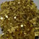 Pufogu 12 x 108 Inch Sequin Table Runner, Gold Glitter Premium Big Sequin Table Runner, Rectangle Table Runner for Halloween, Christmas, Wedding Party, Birthday Party, Banquet Decor (1 Pack). (12"x108" 1PCS)