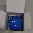 Interactive Dog Toys Ball - Smart Moving Bouncing Dog Ball with RGB Lights, E-TPU Material, 3 Play Modes Automatic Rolling Dogs Toy for Small Medium Dogs Keep Them Busy(Blue)