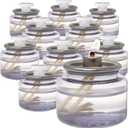 Hyoola Liquid Candles - 8 Hour Disposable Paraffin Tea Lights - 12 Pack - Emergency and Restaurant Candles