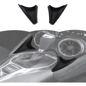 RT-TCZ Center Console Gear Shift Storage Box Tray Organizer Accessories Compatible with Chevy Camaro 2016-2024,2PCS