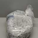 23 inches Donut Dog Bed for Small Dogs - Calming Washable Round Puppy Bed with Removable Cover, Fluffy Plush Pet Bed for Cats & Dogs, Fits up to 25 lbs Pets (Dark Grey,Small)