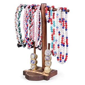 Baseball Drip Holder And Championship Ring Display For Room Decor, Baseball Necklace Holder Jewelry Organizer Display, Softball Sports Jewelry Stuff Accessories Gifts For Boys