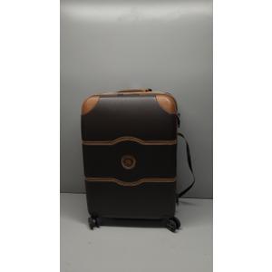 DELSEY PARIS Chatelet Air 2.0 Hardside Luggage with Spinner Wheels, Chocolate Brown, Checked-Large 28 Inch