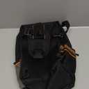 Electrician Tool Pouch Bag, Zippered HVAC Tool Organizer with Ergonomic Handle and Shoulder Strap for Maintenance Repair Technicians, Black