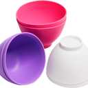 6 Pcs Silicone Pinch Bowls - 10 * 7cm, Reusable Soup Bowls and Cereal Bowls, Mixing Bowls for Measuring Suitable for Facial Mask, Sauce, Snack and DIY Crafts