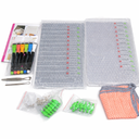 Magnetic Chore Chart for Kids on Fridge – Weekly Dry Erase Chore Board with 6 Fine Tip Colorful Markers and 1 Towel – for Multiple Kids, Teens and Family