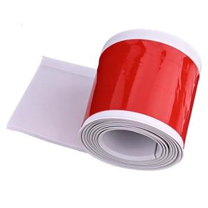 Floor Transition Strip 2" Self Adhesive Flat Vinyl Flooring Transitions Strip with Strong Backing (5cm, 10FT, White)