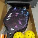 Pickleball Paddles Set of 2 or 4, or Single Paddle USAPA Approved Fiberglass Surface Pickleball Rackets Set for Men & Women