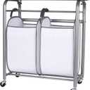 Neatfreak - Laundry Sorter with Ironing Board - 3-in-1 Laundry Basket, Ironing Station & Laundry Folding Table - 2 x Tote Hampers for Laundry, Towels & Bathroom Storage