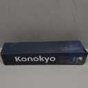Konokyo Insulated Water Bottle 24oz Stainless Steel Sport Bottles with 3 Lids,Light Blue