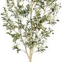 Realead Faux Olive Tree 7ft with Authentic & Realistic Appearance