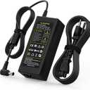 19V 48W Power Cord 6.54.4 mm, Compatible with LG UltraWide/4K IPS/LED: 24MK600-B,24MP59G-P,27UL500-W,27GL83-B,25UM57,25UM58,34UM68,26LN4500,24LJ4540