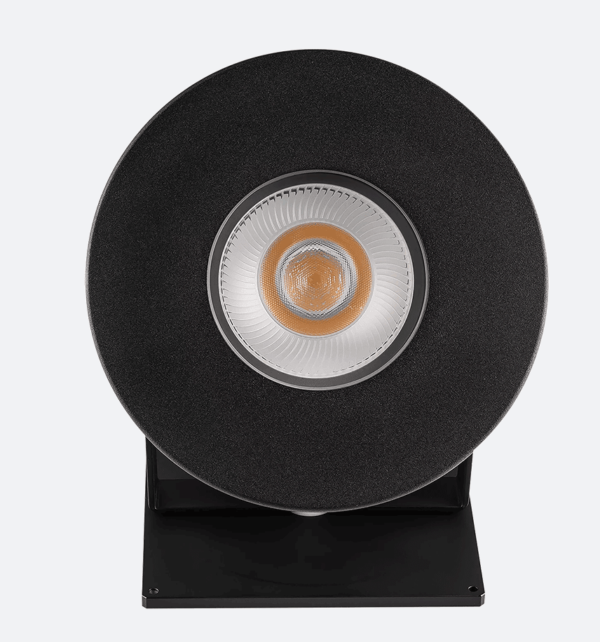 Round Black Downlight Luminaire, LED Recessed Light Fixtures Ceiling Lights, Dimmable