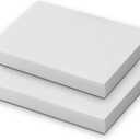 Polyurethane Foam Padding, 2 PCS 16 x 12 x 2 Inch White Soft Cuttable Packing Foam Inserts for Cases, Furniture, Automotive and Packaging