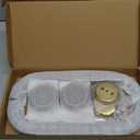 2 Pack 12 Inch Anti Slip Shower Grab Bar Oil Rubbed Black Bronze, ZUEXT Antique Brass Bathroom Grab Bar, Knurled Bath Balance Bar, Safety Handrail Support, Handicap Elderly Senior Assist Bath Handle