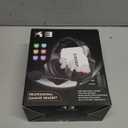 Gaming Headset with Microphone, Gaming Headphones Compatible for PS4 PS5 Xbox PC with RGB Lights, PlayStation Headset with Noise Reduction 7.1 Surround Sound Over-Ear and Wired 3.5mm Jack (Black)