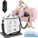 Cold Therapy Machine with Programmable Timer, Ice Machine for Knee After Surgery, Knee Replacement Recovery System, Pain Relief for Post Surgery, w/Compression Pad for Shoulder, Hip and Ankle
