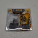 DEWALT Drill Bit Set, 3-Flats Shank, 14-Piece, 135 Degree Split Point, for Plastic, Wood and Metal (DWA1184)