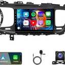 Car Radio Upgrade for KIA Optima K5 2011-2015 - Wireless Carplay and Android Auto 9 Inch Android 13 Touchscreen Stereo Radio with GPS Navigation HiFi WiFi AHD Backup Camera EQ Setting FM Radio 2+32GB (free size)