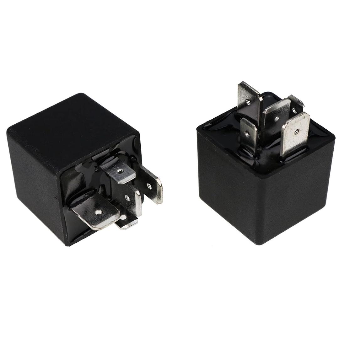 DVPARTS 2X High Power Winch Relay SLDH-12VDC-1C 80A NC 5PIN SPDT Split Car Truck Boat Spotlight Changeover Automotive Waterproof Relay
