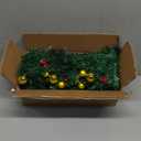 Christmas Garland, 9FT/2.7M Xmas Garland with Lights for Front Door, Christmas Tree Decorations, Mantle, Home, Stairs, Fireplace, Porch, Holiday Indoor Outdoor Decor (Gold)