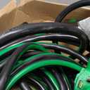 RVGUARD 30 Amp 50 Foot RV Extension Cord, Heavy Duty 10/3 Gauge STW Cord with LED Power Indicator and Cord Organizer, TT-30P/R Standard Plug, Green, ETL Listed