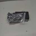 Wireless Video Doorbell Mount for Ring/Blink, Compatible with Ring 4/3/2/1, No Drill Anti Theft Camera Mount, Camera Holder with Double Screw Fixing, Black (Not Include Doorbell)