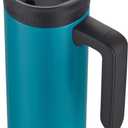 Contigo Superior 2.0 Stainless Steel Travel Mug with Handle Leak-Proof Lid Double-Wall Insulation for Hot & Cold Beverages, 20oz, Juniper, Ideal for Commuting and Travel