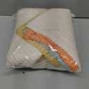 Decorative Throw Pillow Covers 18x18 Inch Set of 4 for Boho Living Room Farmhouse Home Decor, Spring Pillow Covers for Couch Bed, Soft Corduroy Striped Patchwork Cushion Cases, Warm Colors