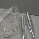 GuanQiao Plastic Champagne Flutes 40 Pack, 5.5 Oz Clear Disposable Plastic Champagne Glasses, Wine Glasses Cups for Wedding Celebration Birthday Party Wine Tasting New Years Eve Party Supplies