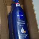 NIVEA Essentially Enriched Body Lotion for Very Dry Skin with Hyaluronic Acid, Almond Oil and Deep Nourishing Serum, 72-Hour Body Moisturizer, 16.9 Fl Oz Pump Bottle, Pack of 2