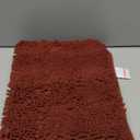 Smiry Dog Door Mat for Muddy Paws 36x24, Absorbs Moisture and Dirt Doormat, Non-Slip Washable Quick Dry Chenille Front Door Mat Indoor Entrance, Entryway Carpet for Inside Floor, Caramel Russet