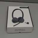 (2026 Upgraded) Wireless Headset with Mic for Work, Bluetooth Headset with Noise Canceling Microphone, Wireless Headphones with Mic and USB Dongle and Mute, Fit for Computer/PC/Teams (Black)