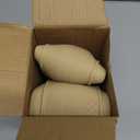 VARGTR Microfiber Leather Steering Wheel Cover with Classic Embossing, Anti-Slip Breathable Auto Car Wheel Protector, Fit 15 Inch (Beige)