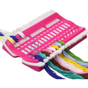 D&D Floss Organizer Cross Stitch Kit Embroidery Thread Project Card 30 Positions Sewing Needle Pins Holder Craft Tools Accessory