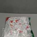 Nonley 60/100 Pack Crab Bib + Wet Wipe Set, Disposable Plastic Crawfish Bibs for Adults Seafood Boil Party Supplies