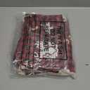 Nuogo 48 Pcs Christmas Burlap Gift Bags with Drawstrings, Linen Christmas Sack Small Goodie Bags Xmas Gift Wrap Sack for Xmas Party Favors Supplies, 12 Designs (Simple Style)