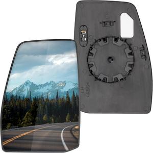 Driver Side Mirror Replacement for Ford Transit 150 250 350 2014 2015 2016 2017 2018 2019 2020 2021 2022 2023 - Left Side Mirror Glass, Rear View Mirrors Glass with Power Heated