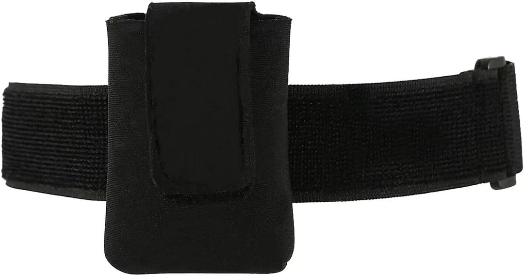 Insulin Pump Holder, Adjustable Diabetic Insulin Pump Belts, Insulin Pump Case for Adults & Kids, Diabetic Pouch Belt for Sports, Diabetic Supplies Compatible with t:Slim/t:Slim X2 (Leg) (Black)