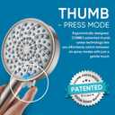 Cobbe Filtered Shower Head with Handheld, High Pressure 7-mode Showerhead with Filters for Hard Water - Remove Chlorine - Reduces Dry Itchy Skin, Patented Paddle Shift Design, Brushed Nickel