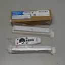 LDOPTO Under Cabinet Lights Wireless Battery Operated Lights with Remote Control LED Closet Lights Counter Wall Lights Without Wiring with Remote for Kitchen Shelf Hallway, Multiple Colors 2 Pack